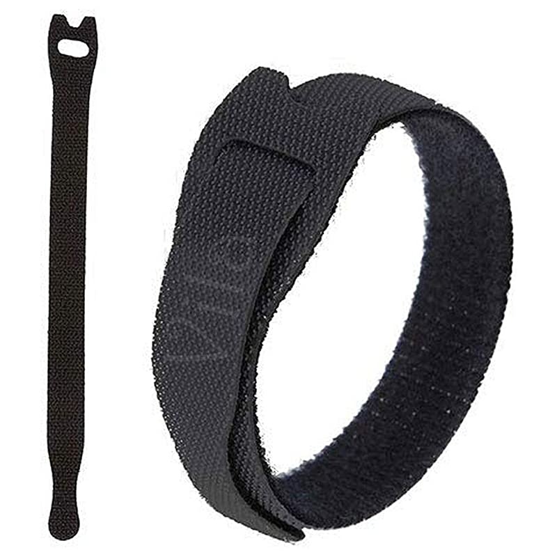 50 Reusable Cable Fastening Ties 6 x 07 Black Nylon Straps from  Durable Versatile and Flexible Keeps Wires Neat and Organized Perfect for Cell Phone Charging Cables TV cords