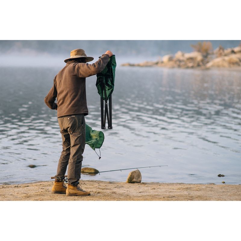 TravelChair 589 C Series Rider Foldable Lightweight Portable Outdoor Camping Chair with Carry Bag, Red