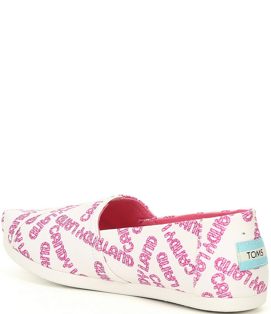 TOMS x Candy Land Women's Alpargata Printed Slip-Ons