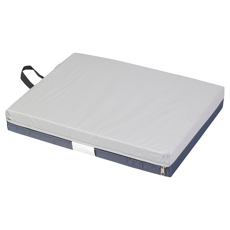 Drive Medical Gel "E" Skin Protection Wheelchair Seat Cushion, 18" x 16" x 3"