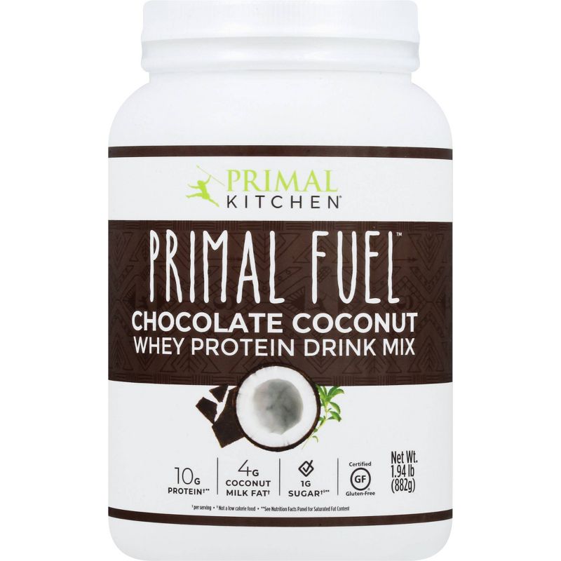 Primal Kitchen Primal Fuel Protein Powder - Chocolate Coconut - 32oz