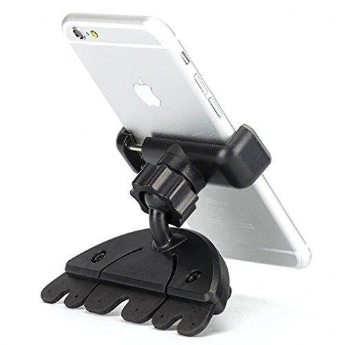 Premium CD Player Slot Car Mount Phone Holder Dock for AT&T LG V10 - AT&T Microsoft Lumia 640 XL - AT&T Microsoft Lumia 950