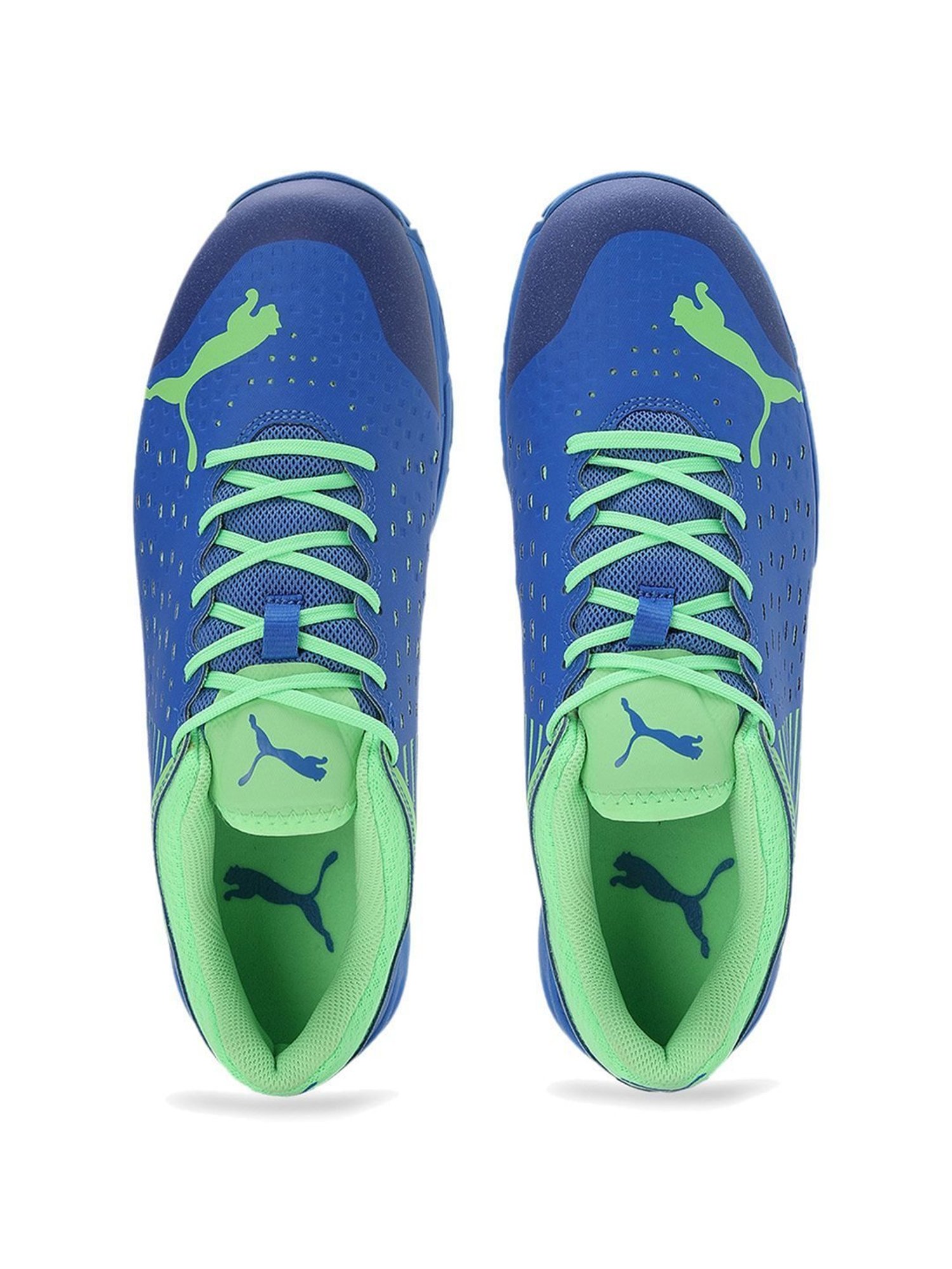 Nivia Men's Track and field-100 Orange Cricket Shoes