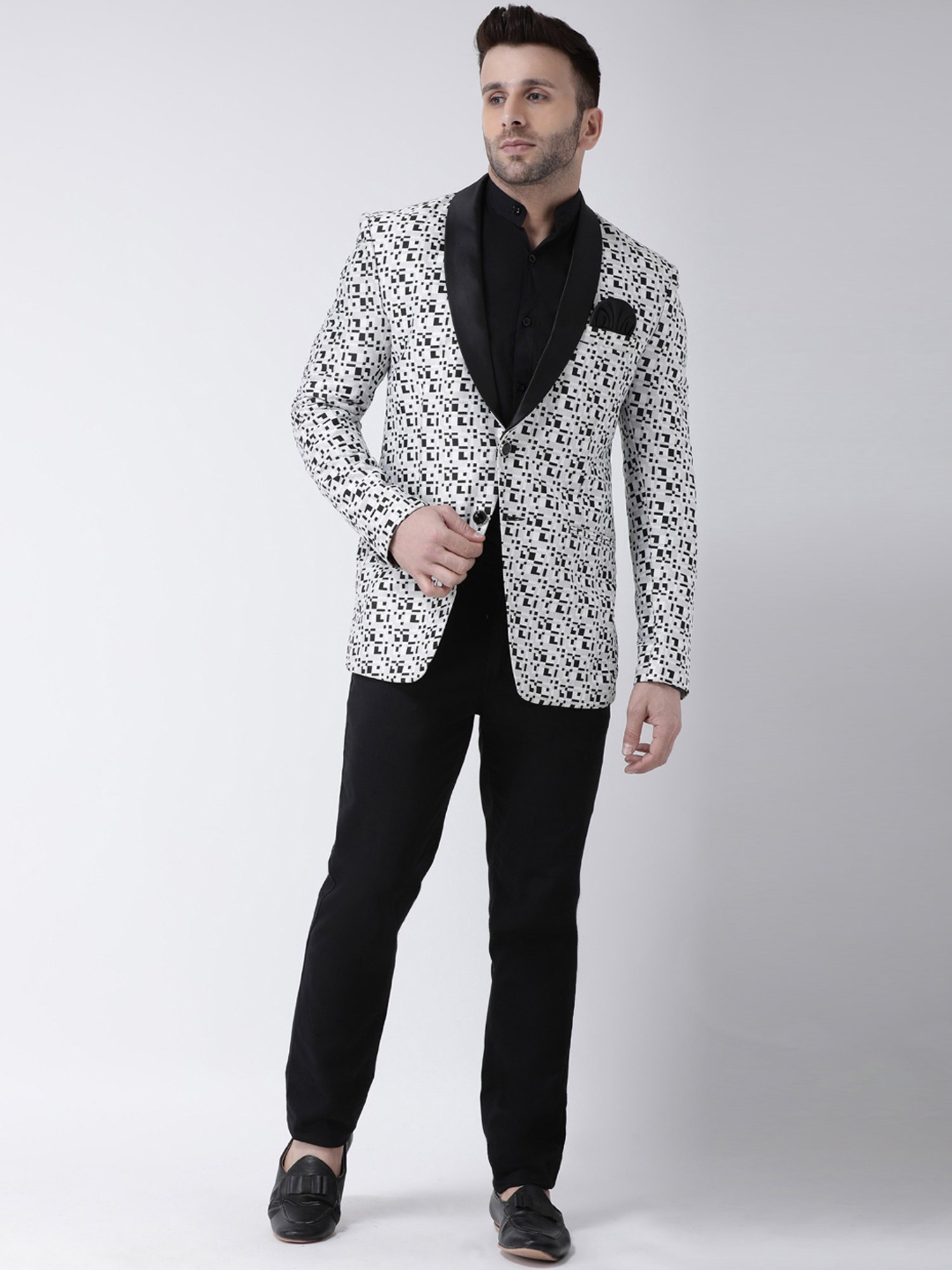 Louis Philippe Light Blue Regular Fit Blazer