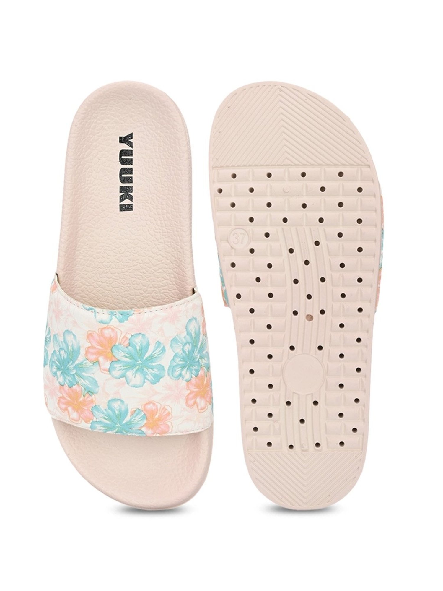 Yuuki Women's Multicolor Slides