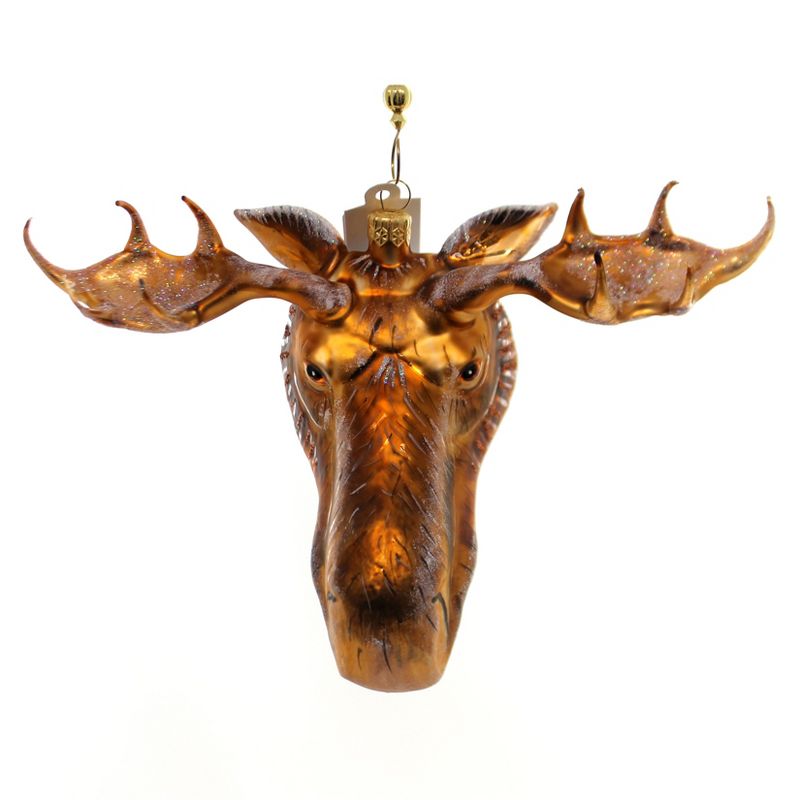 Christina's World 3.5" Magnificent Moose W/ Antlers Ornament Elk Deer  -  Tree Ornaments