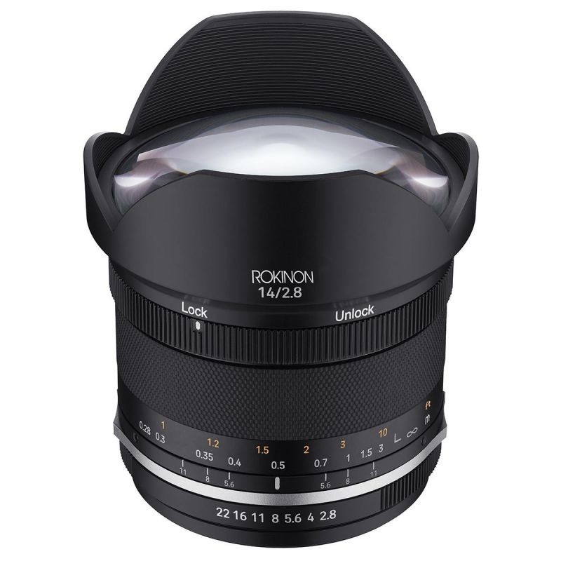 Rokinon 14mm f/2.8 Series II Lens for Nikon with AE Chip #SE14AE-N