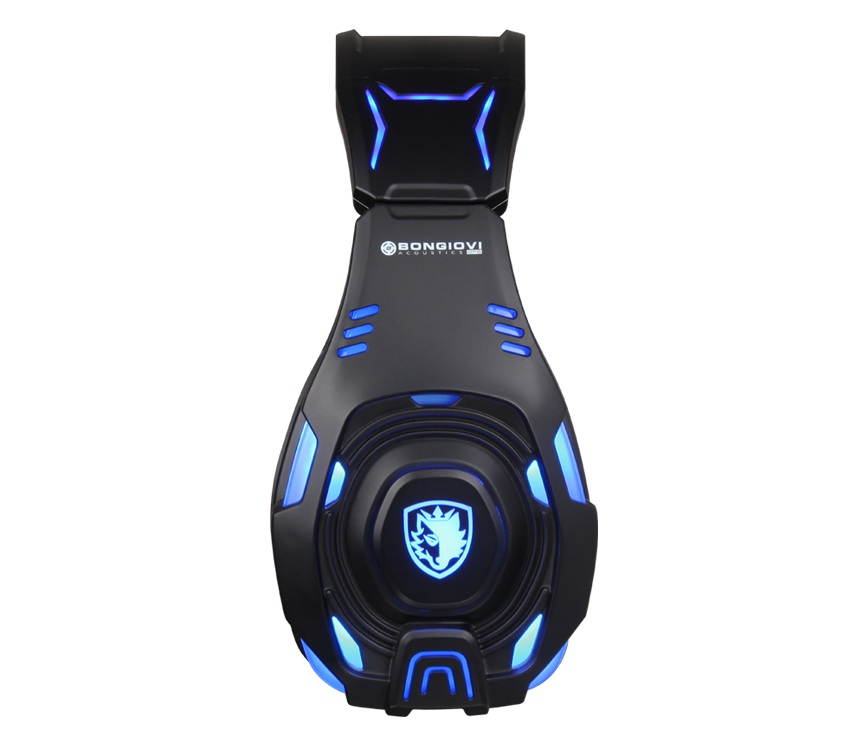 Knight Pro Professional Gaming Headset USB Headphones BONGIOVI Audio Noise-Cancelling