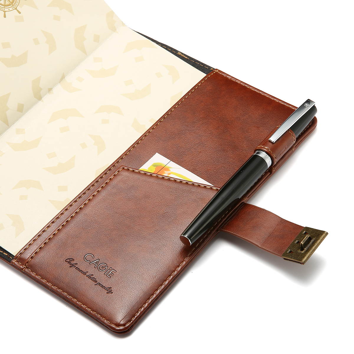 SKILCRAFT&reg; Steno Notebooks, 6" x 9", Legal/Wide Ruled, 160 Pages (80 Sheets), 100% Recycled, Green, Pack Of 6 (AbilityOne 7530-01-611-6427)