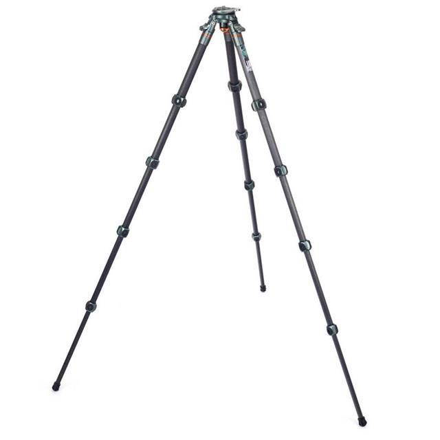 3 Legged Thing Legends Jay Carbon Fiber Levelling Base Tripod, 30 lb Capacity