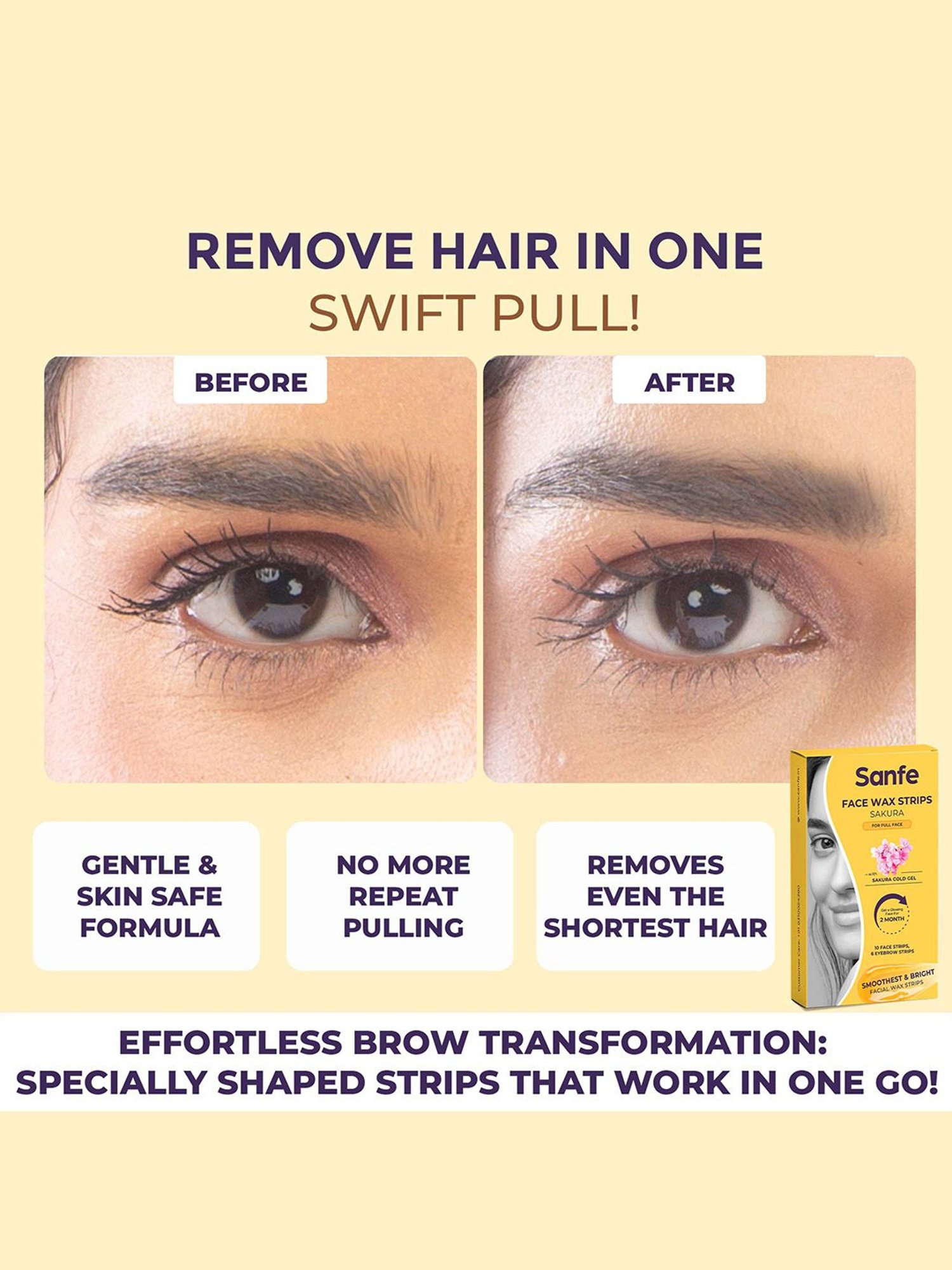 NAIR Hair Remover Cream - Lemon Fragrance - 110 gm