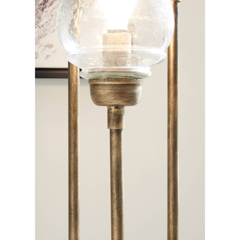 Emmie Floor Lamp Antique Gold - Signature Design by Ashley