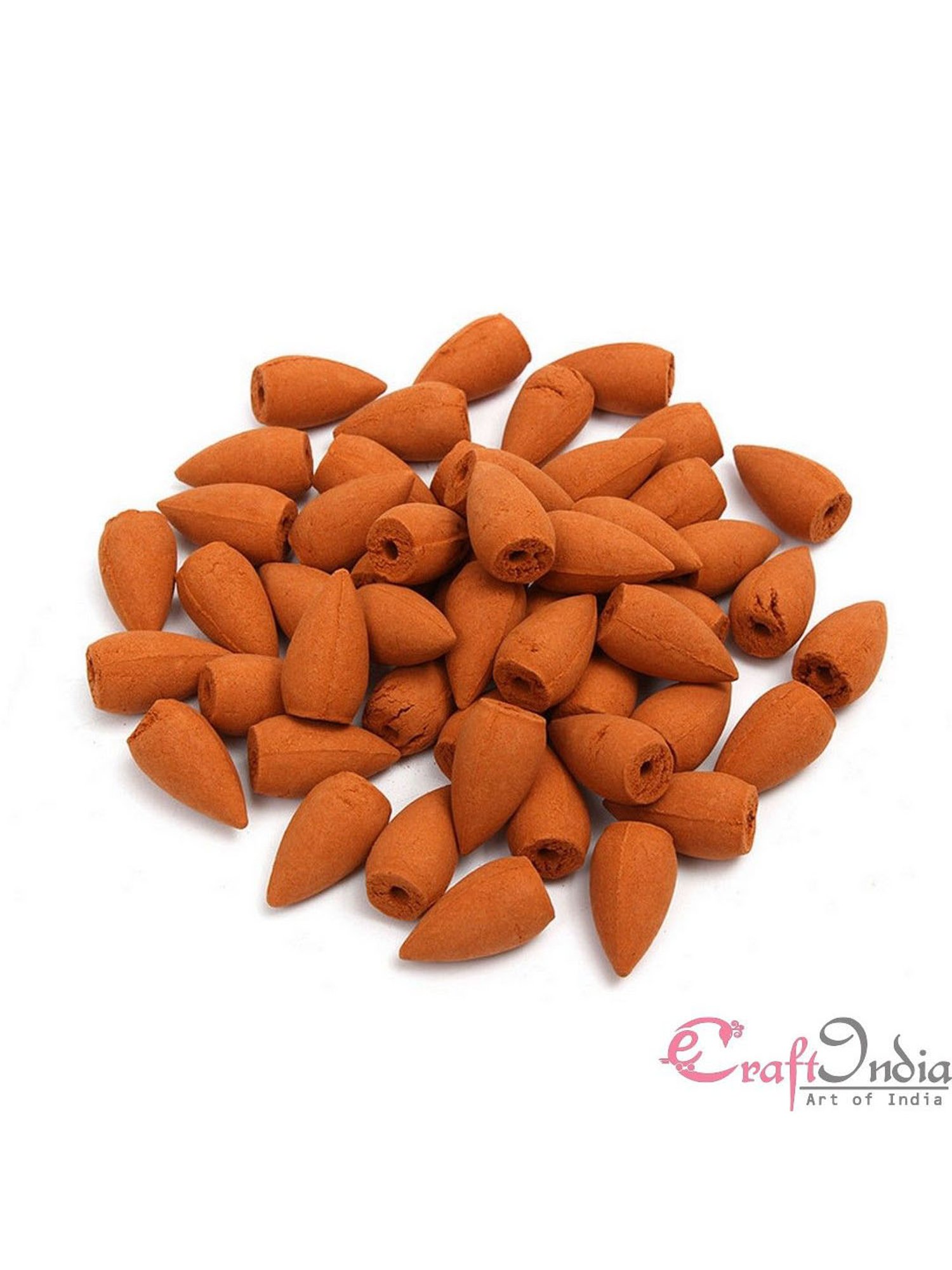 Pack of 600 Backflow Incense Cones in Rose, Jasmine and Lavender Scent for Backflow Incense Burners