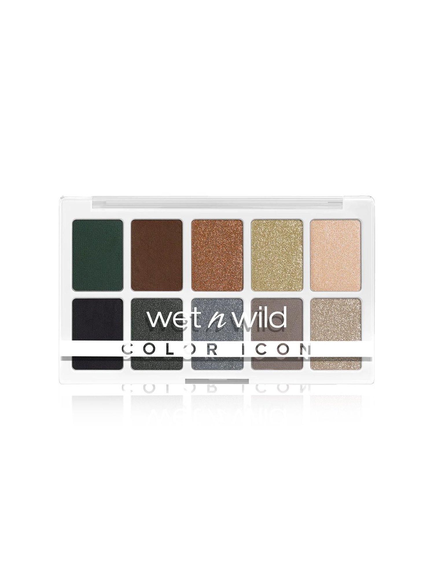 Wet n Wild New Color Icon 10 Pan Shadow Palette Lights Off - 12 gm