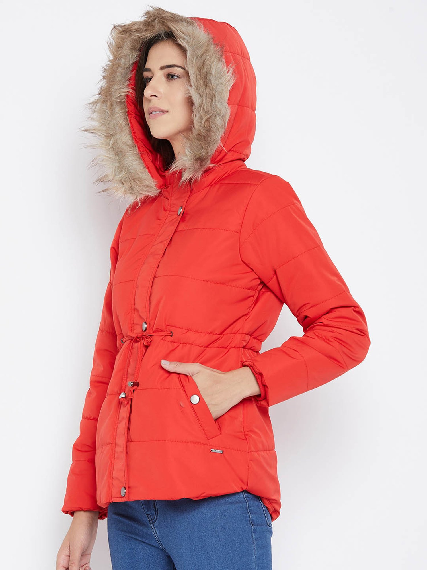 Duke Red Quilted Jacket