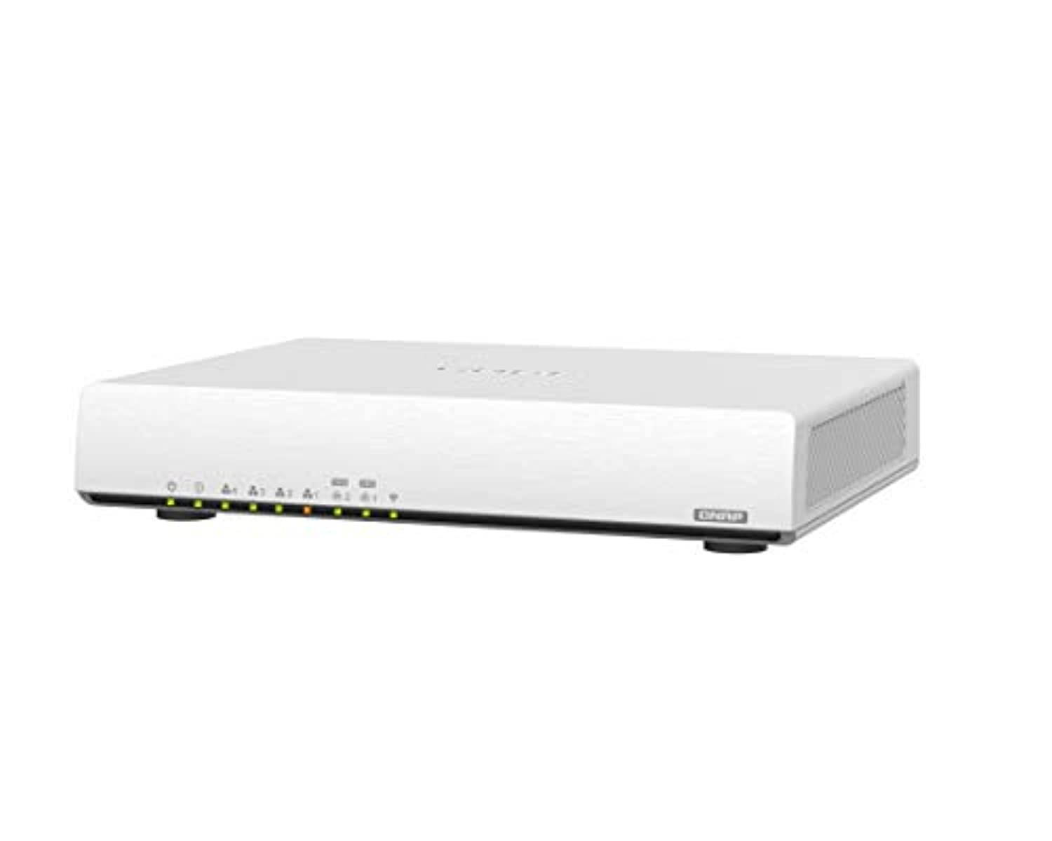 QNAP QHora-301W 2 X 10GbE and 4 x 1Gb LAN Ports, WiFi 6 AX3600 Fanless SD-WAN Router (QHora-301W)