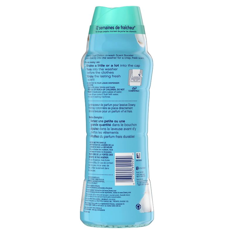 Downy Cool Cotton Scented Booster Beads - 14.8oz
