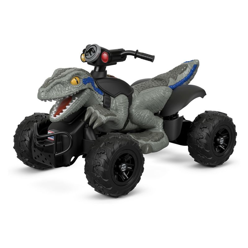 Power Wheels 12V Jurassic World Dino Racer Powered Ride-On