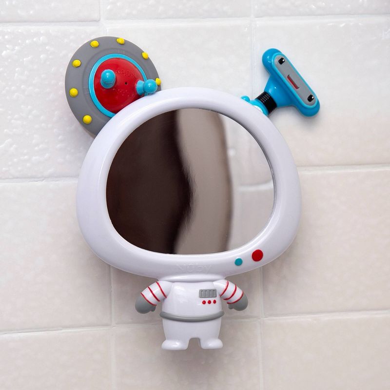Nuby Mirror Bath Toy Set - Astronaut