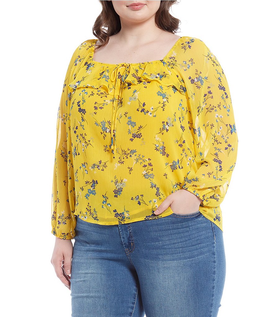 Jessica Simpson Plus Size JJ Red Dahlia Moroccan Border Print Fringe Hem Kimono Jacket