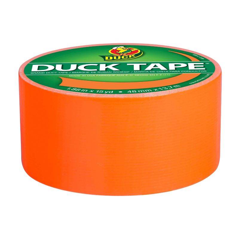 Duck 3pk 1.88" x 15yd Duct Tape Orange
