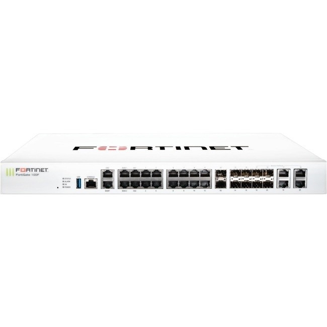 Fortinet - FG-101F-BDL-950-36 - Fortinet FortiGate FG-101F Network Security/Firewall Appliance - 22 Port - 10GBase-X,