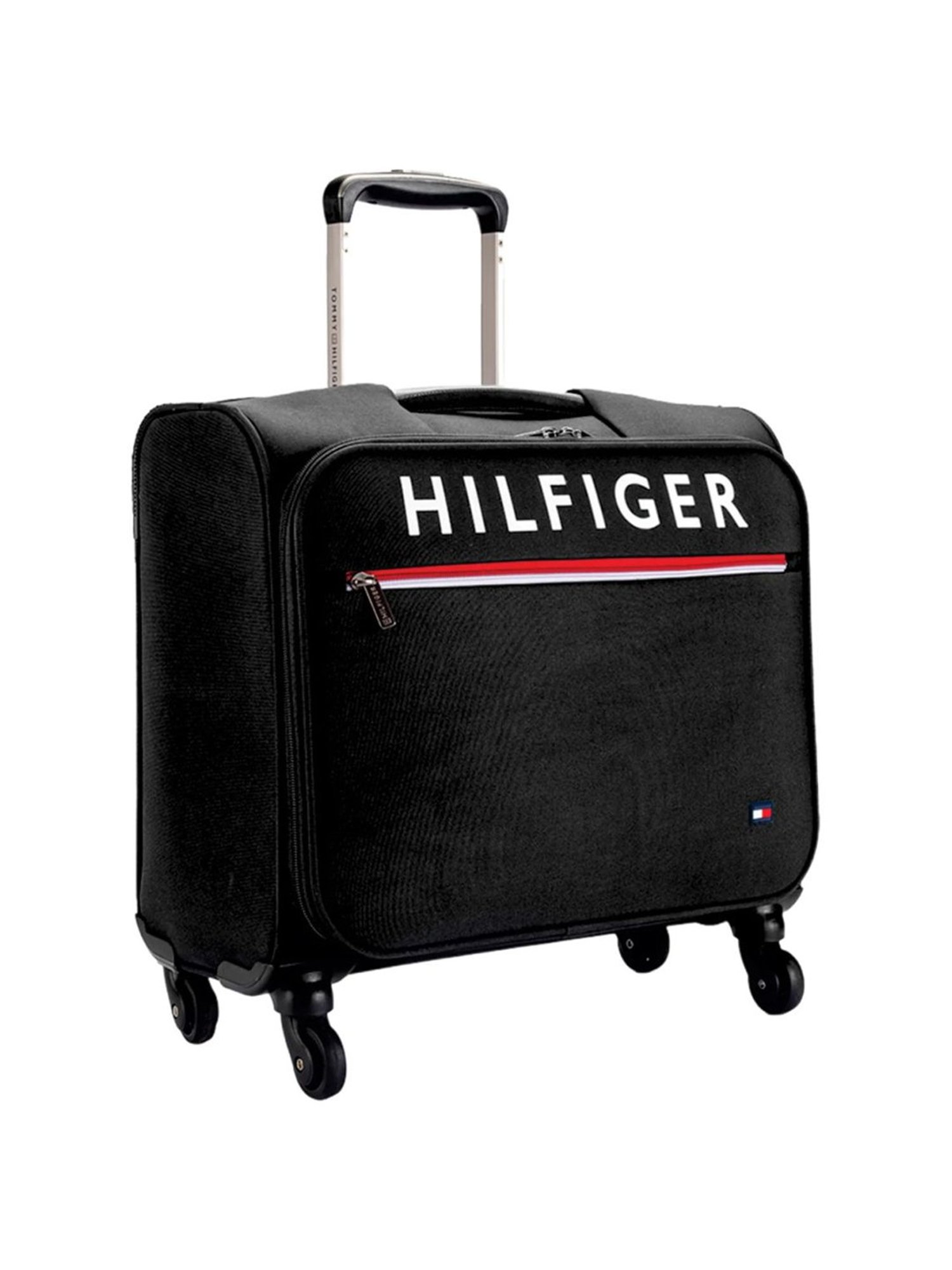 TOMMY HILFIGER Black Orlean Plus Logo Small Trolley Bag