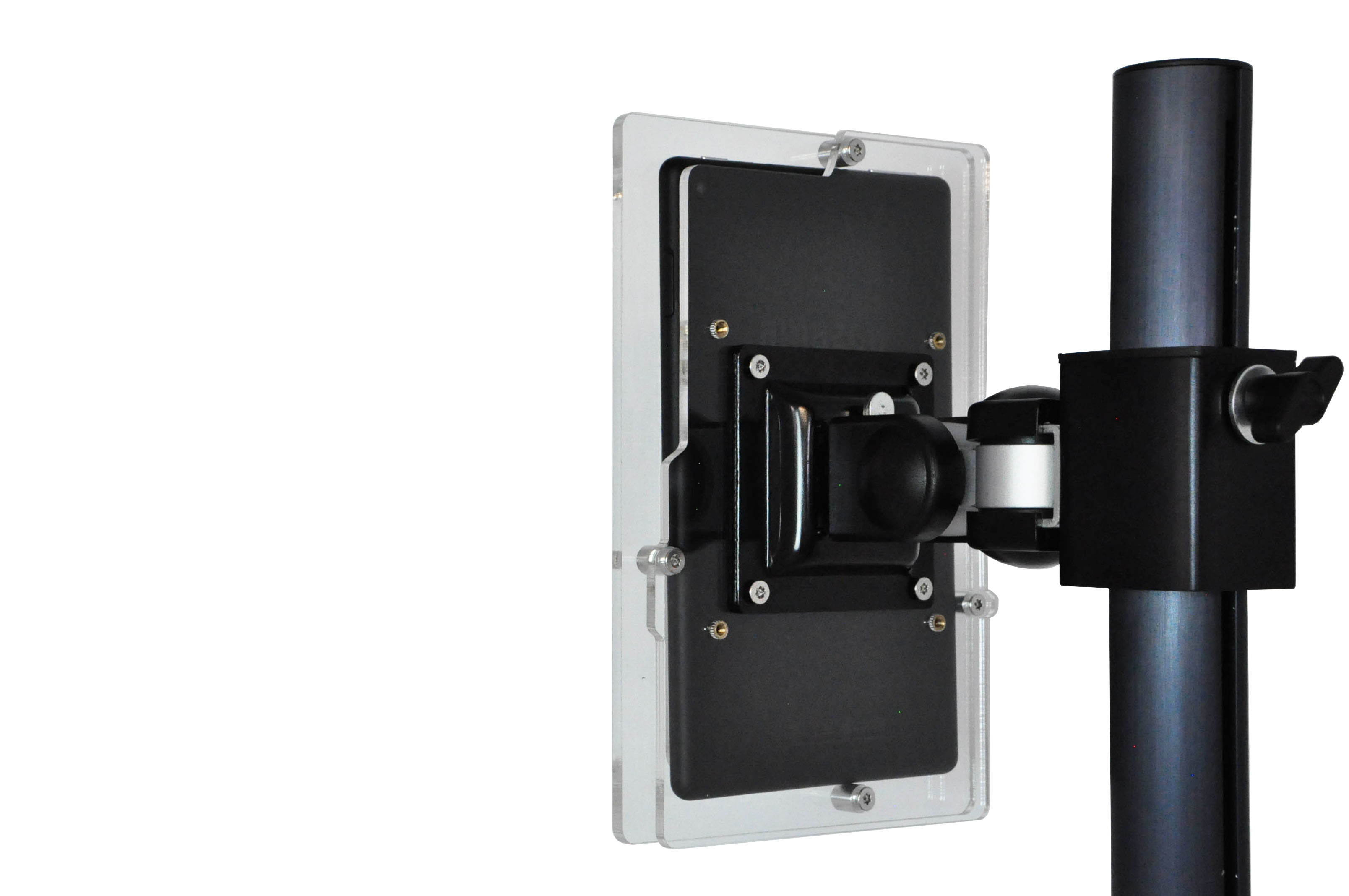 TABcare Fire HD 8 2016 2017 Acrylic Anti-Theft Kit for Kiosk, POS, Store, Show Display (Wall Mount, VESA)