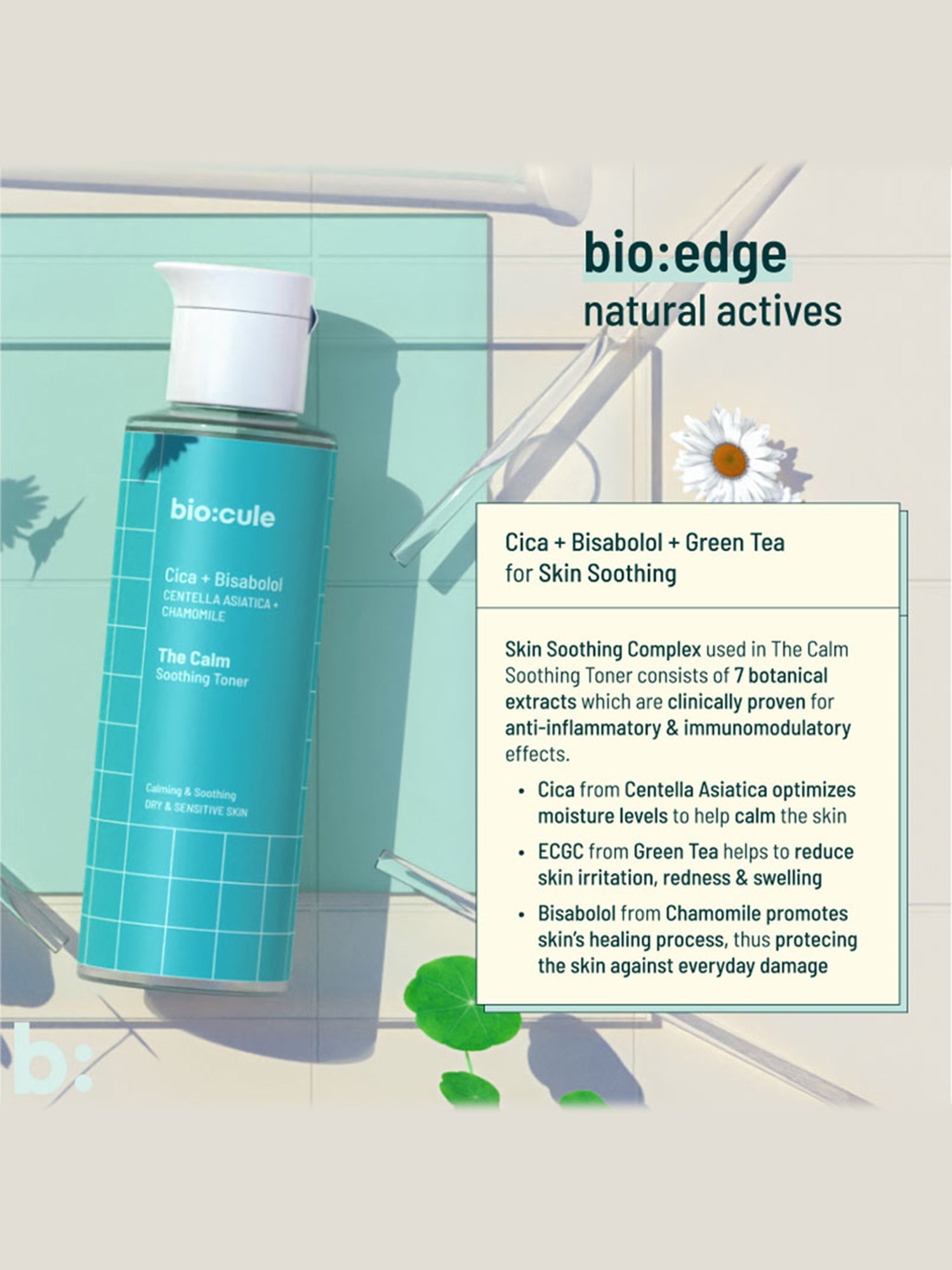 Biocule The Calm Soothing Toner - 100 ml