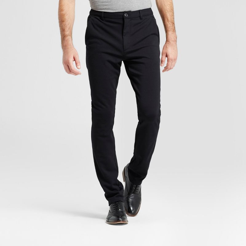 Men's Athletic Fit Hennepin Chino Pants - Goodfellow & Co™ Olive 32x32