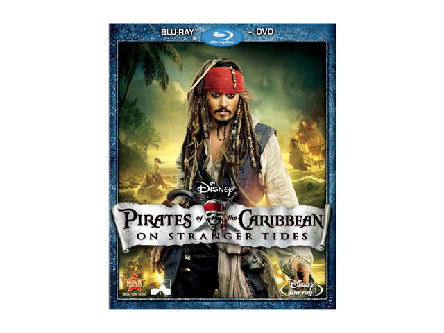 BUENA VISTA HOME VIDEO PIRATES OF THE CARIBBEAN-ON STRANGER TIDES (BR/DVD/2 DISC) BR-PKG BR107925