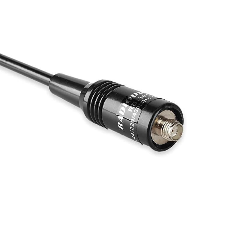 RD-301 Tri-Band Antenna SMA-Female 144/220/440MHz 2M/1.25M/70CM, Compatible with Baofeng UV-5RX3 UV-82X3 BTECH UV-5X3 Kenwood TH-D74A  GA-2S Walkie Talkie Two Way Radios