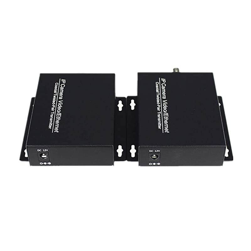 and Power Bridge Ethernet Over Coax Converter 10100M Support MultiPoint Access CTEOC02M