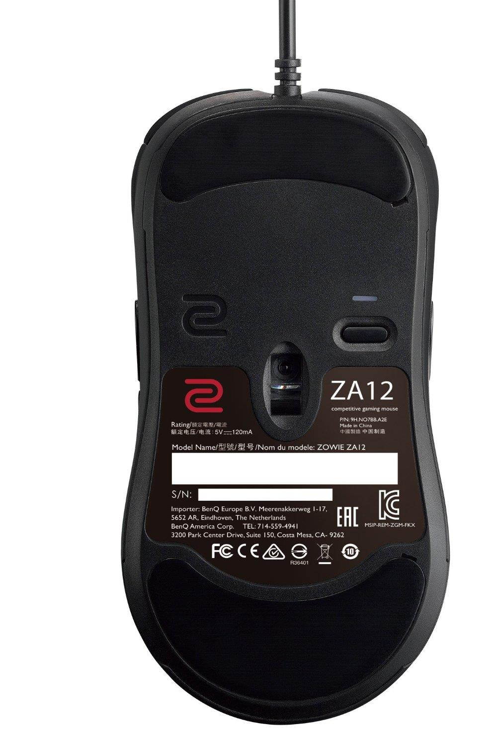 Zowie Gear ZA11 Wired USB Optical Gaming Mouse (Black)