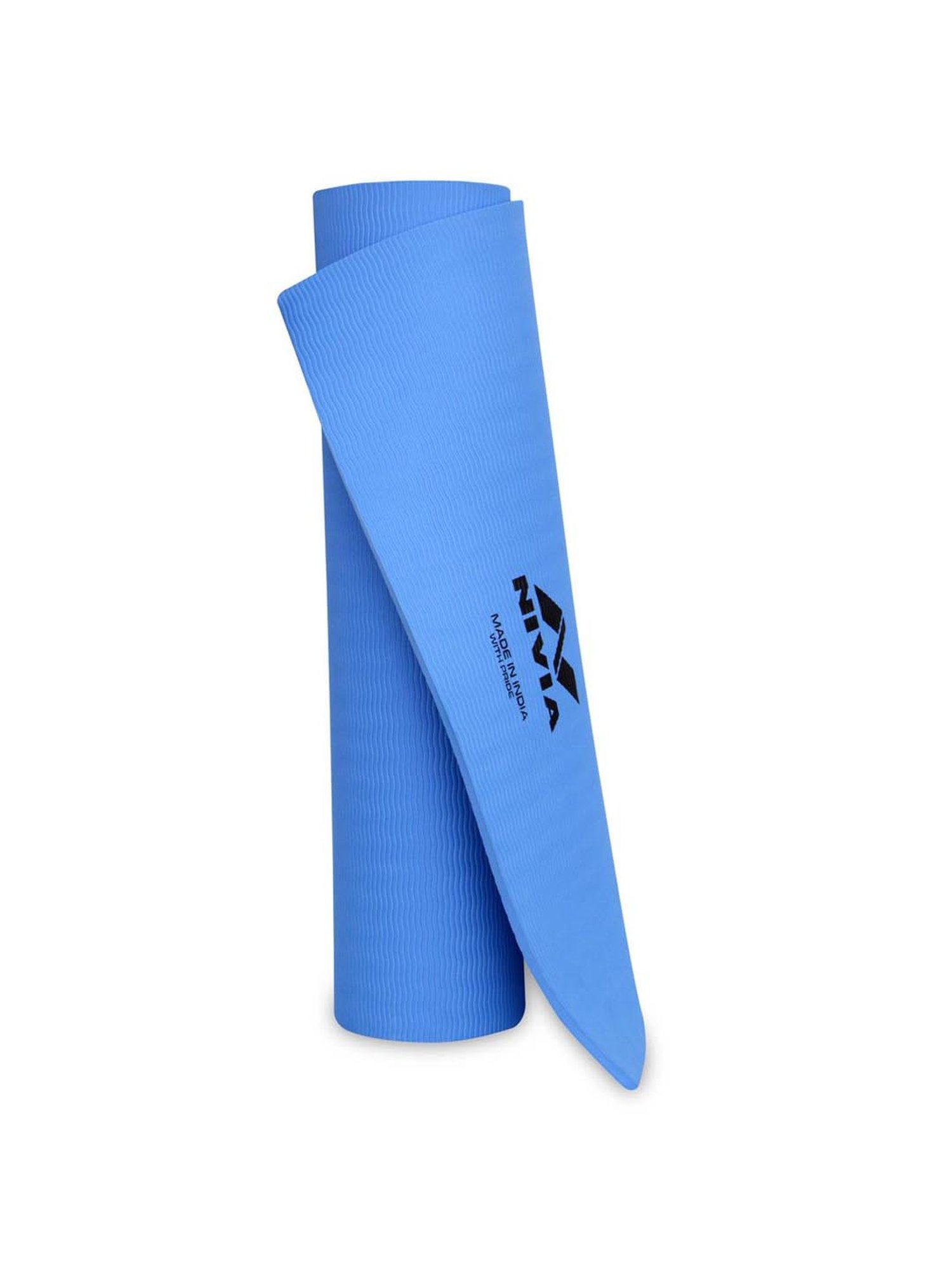 Nivia Blue Anti-Skid Yoga Mat (8mm)