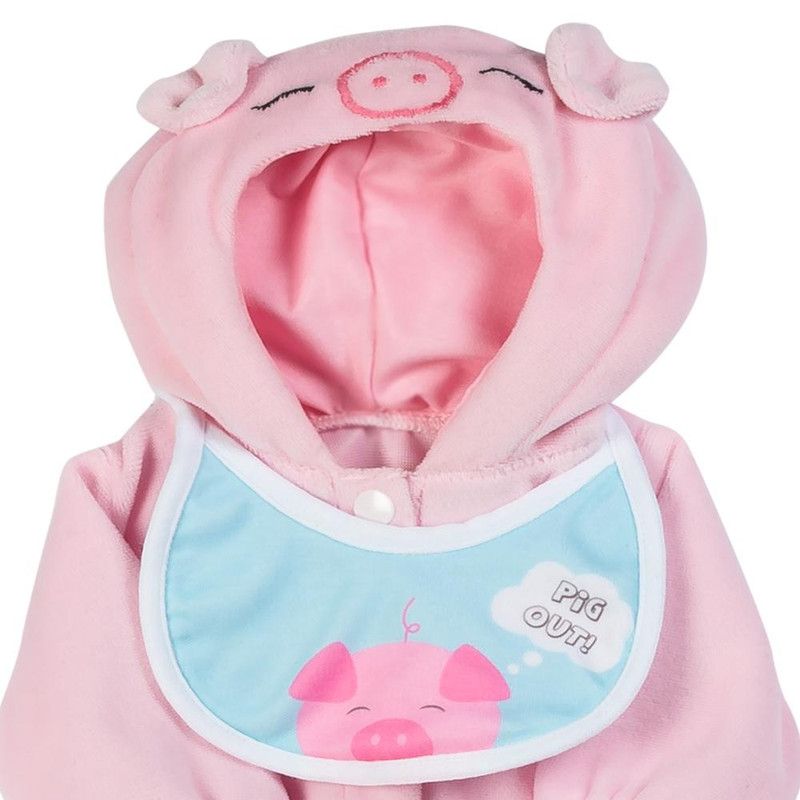 Adora Baby Doll Clothes & Accessories Adora Adoption Fashion Pig Out Pink, Fits Most 16 inch Baby Dolls