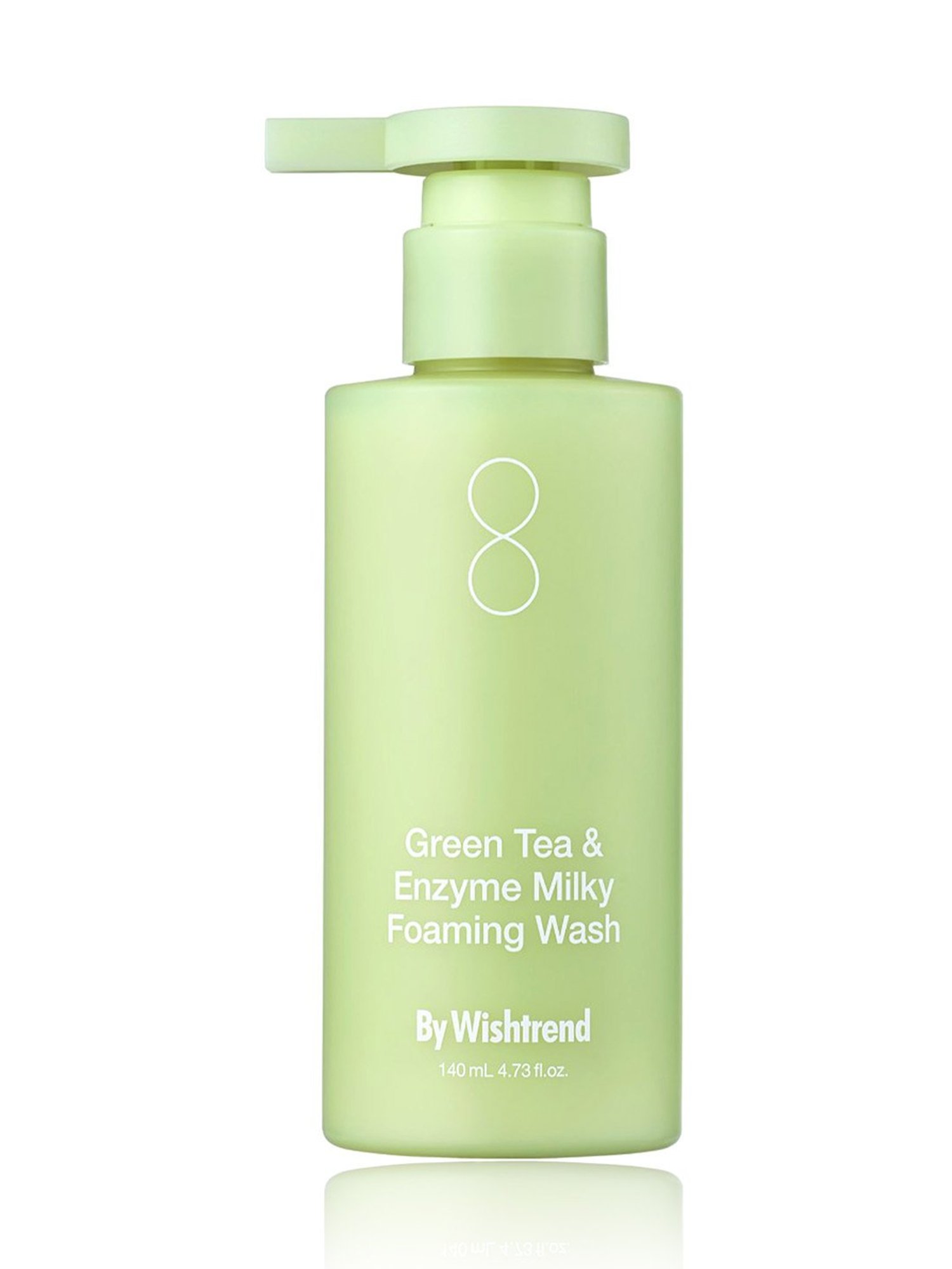 By Wishtrend Green Tea & Enzyme Milky Foaming Wash - 140 ml
