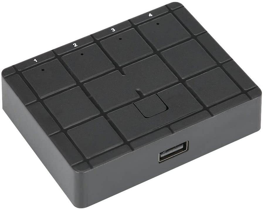 SOONHUA USB Splitter 4-in 1-Out Switcher Computer Accessory for Windows 98 / ME / 2000 / XP/Windows 7