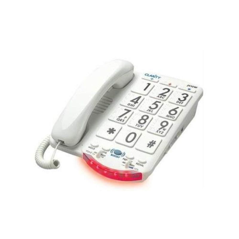 clarity 76557.101 jv35w moderate hearing loss amplified corded phone