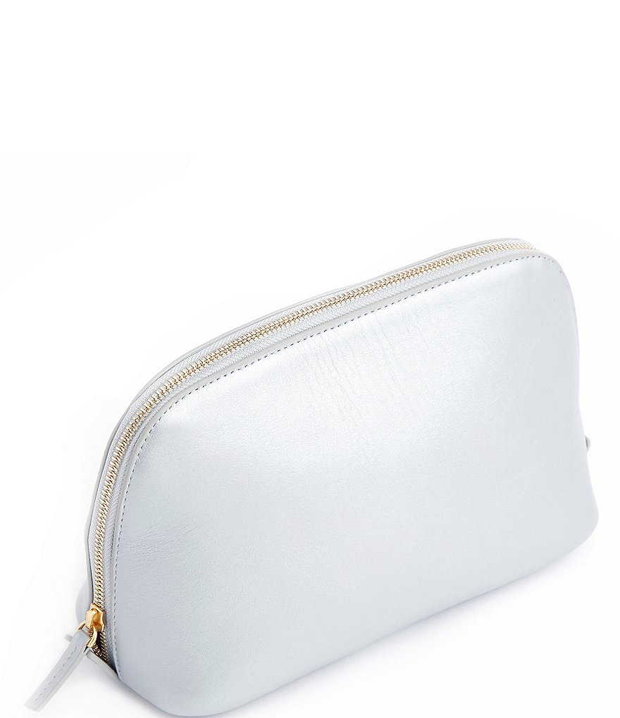 ROYCE New York Leather Large Cosmetic Bag