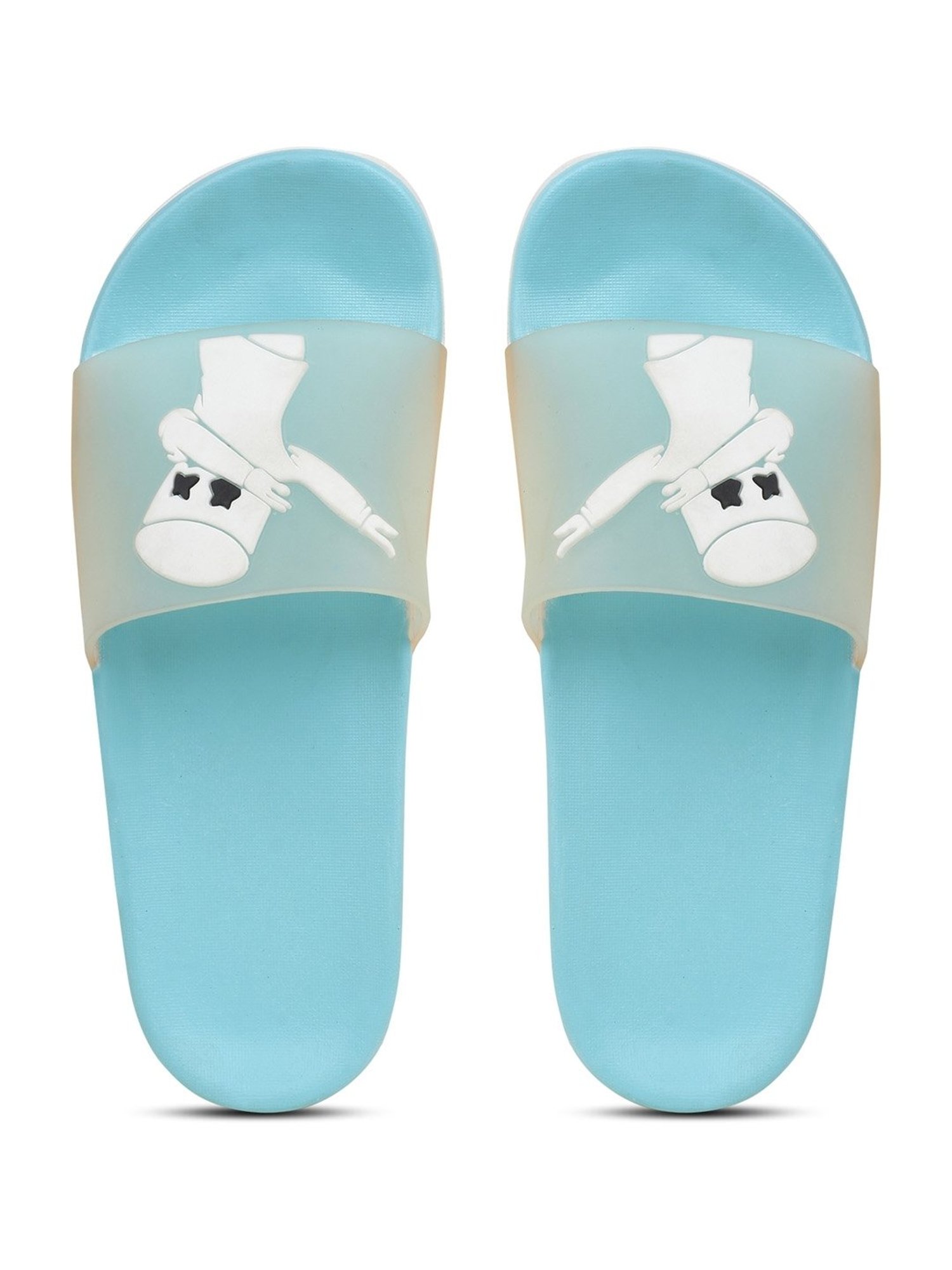 Pampy Angel Women's Blue Slides