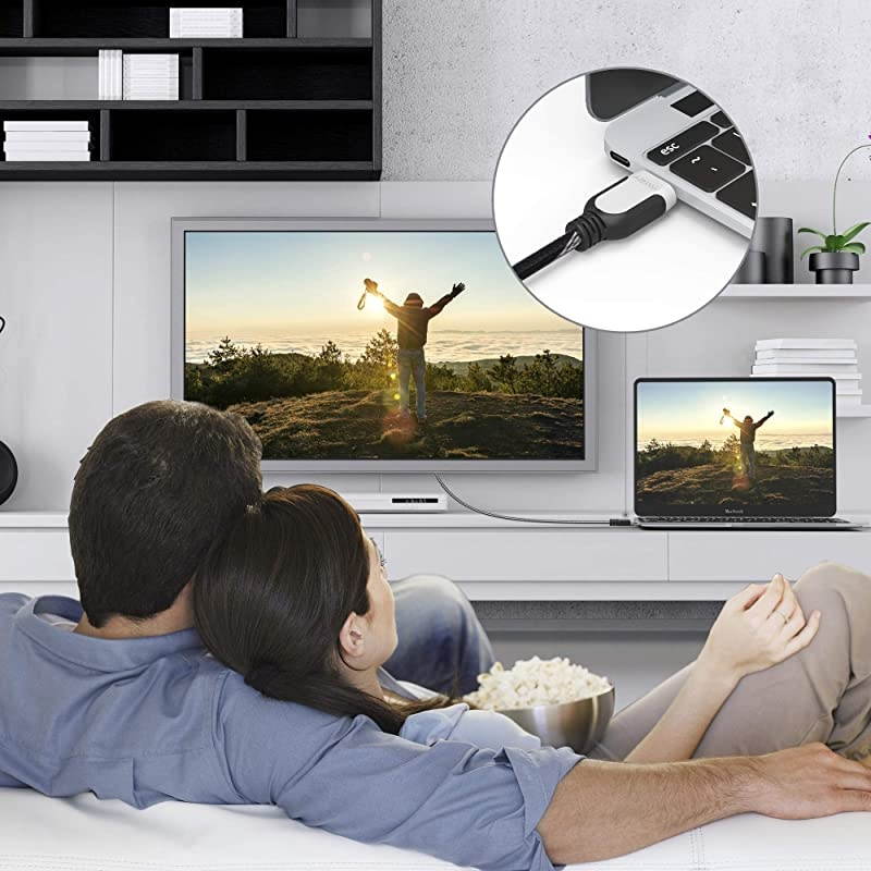 HDMI Cable 33ft  HDMI 20 4K 60fps High Speed with Ethernet 18Gbps Audio Return Video 4K 2016P HD 1080P 3D Blueray Support Apple TV Xbox PS3 PS4 HDTV 1Pack