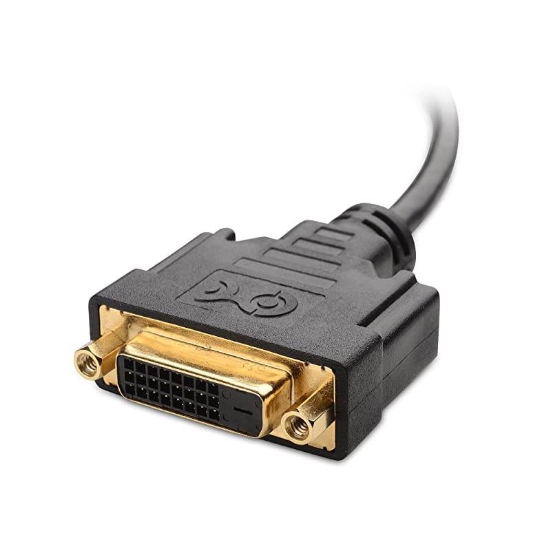 2Pack BiDirectional HDMI to DVI Male to Female DVI to HDMI Female to Male Adapter 5 Inches