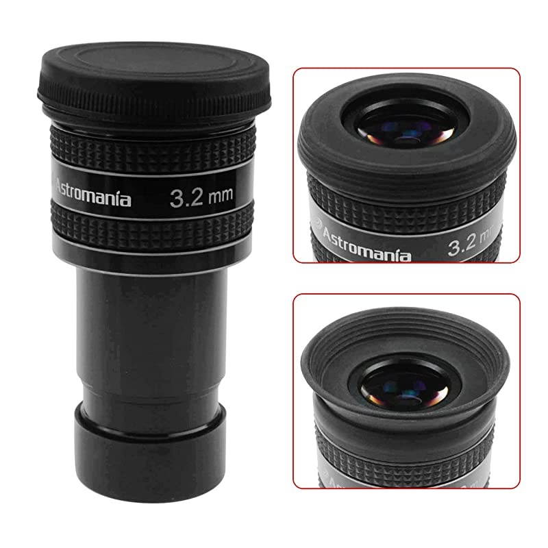 1.25" 2.5mm 58-Degree Planetary Eyepiece for Telescope