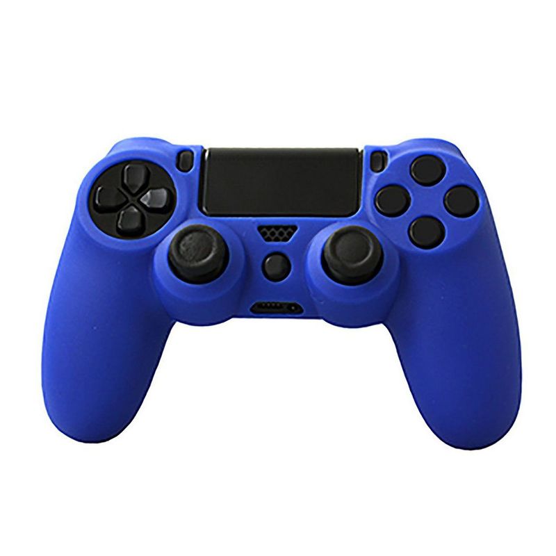 KMD PS4 Controller Grip Case Compatible with Sony PlayStation 4, Blue