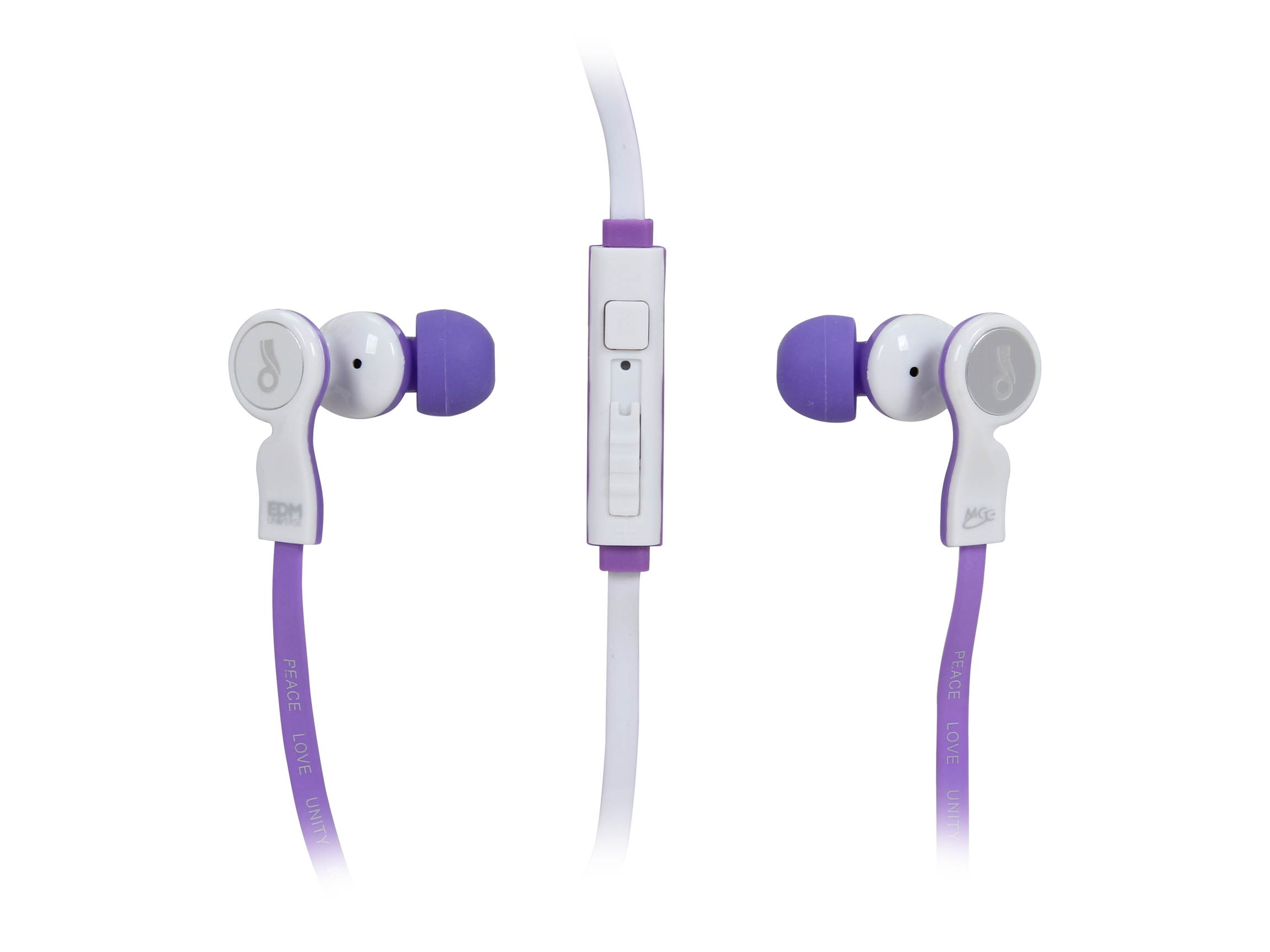 Mee audio Purple D1P-PP Canal Headphone/Headset