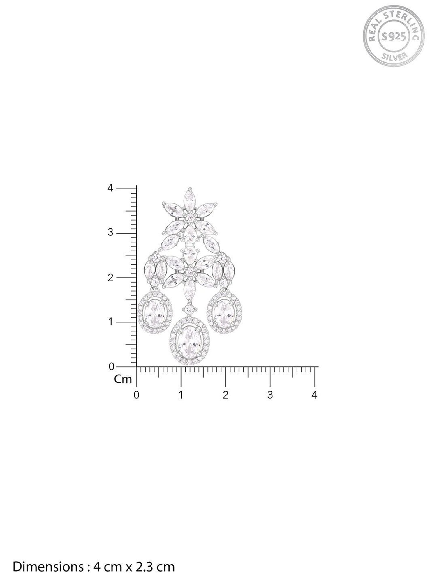 GIVA 92.5 Sterling Silver To My Bride Earrings for Women