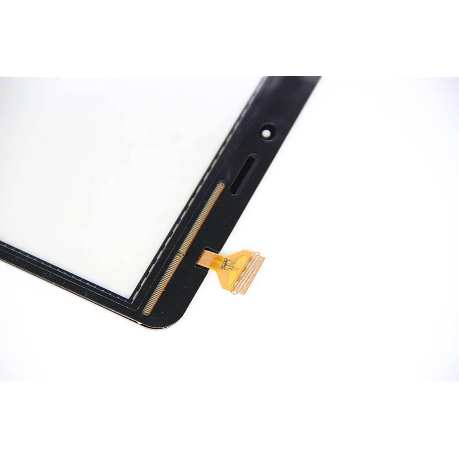 T Phael Black Compatible Samsung Galaxy SM-T380 Touch Screen Glass Digitizer Replacement, for Tab A 8.0 2017 WiFi Version, NOT for LTE SM-T385(NO LCD) with Adhesive and Tools