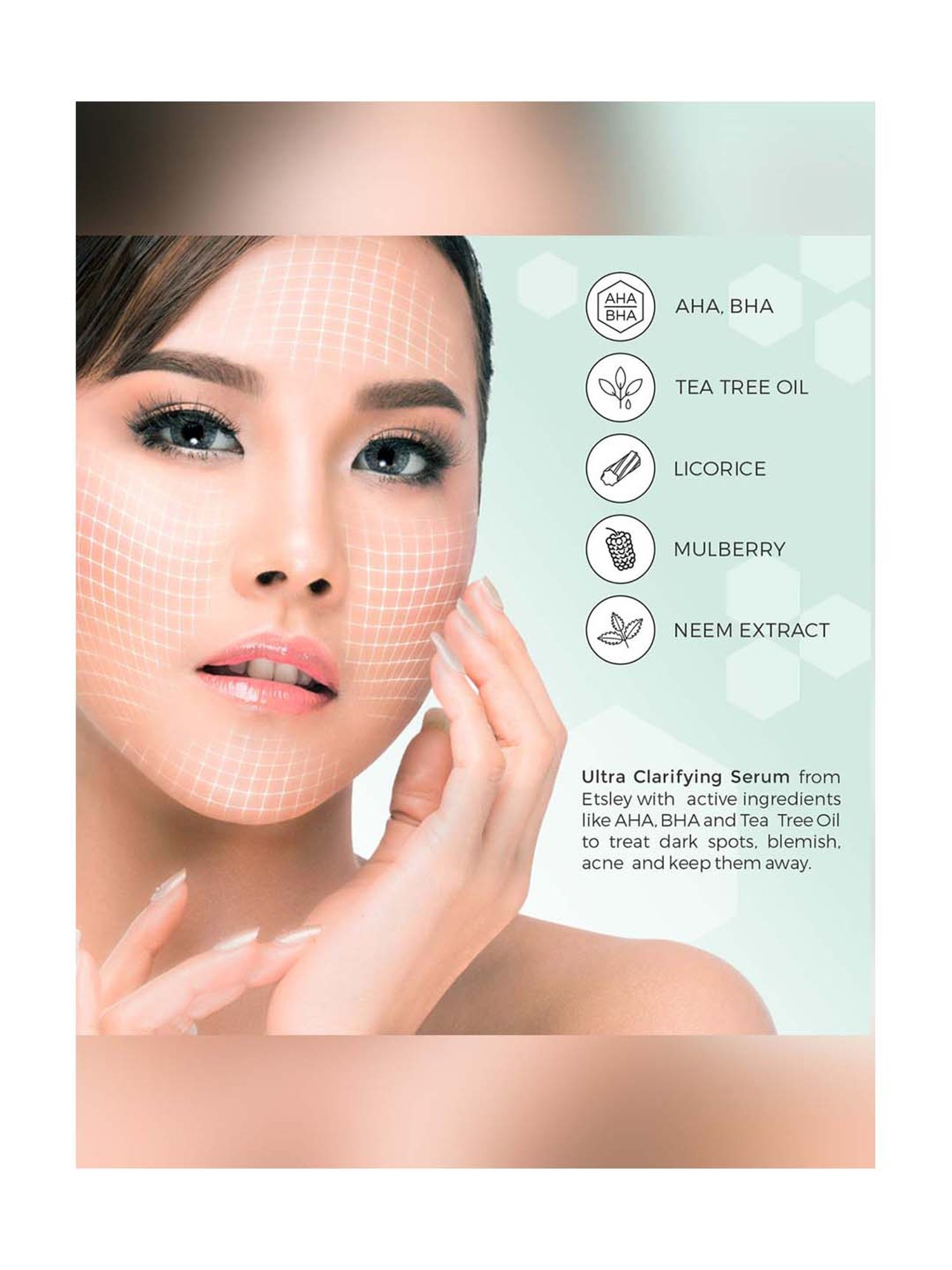 ETSLEY Skin Care Ultra Glow & Clarifying Serum Combo