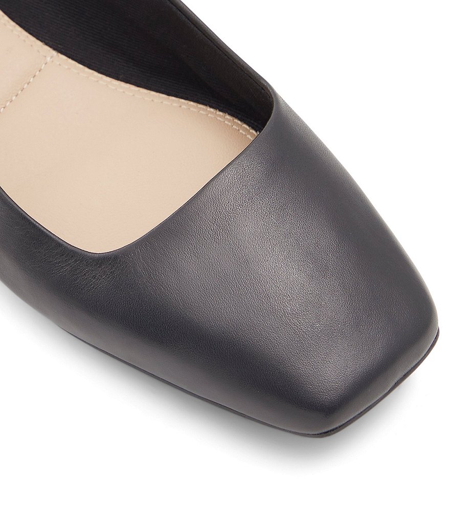 ALDO KoosaFlex Leather Square Toe Dress Flats